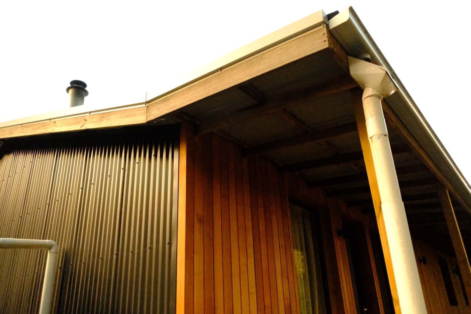 Restored timber feature